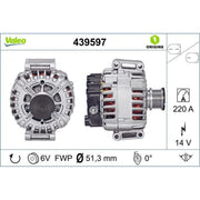 Valeo Car Alternator 12V 439597