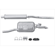 Hella End Silencer Rear 8LD 366 028-771