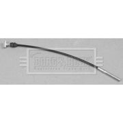 Borg & Beck Handbrake Cable Front BKB3015