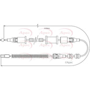 Apec Handbrake Cable Right Rear CAB1484