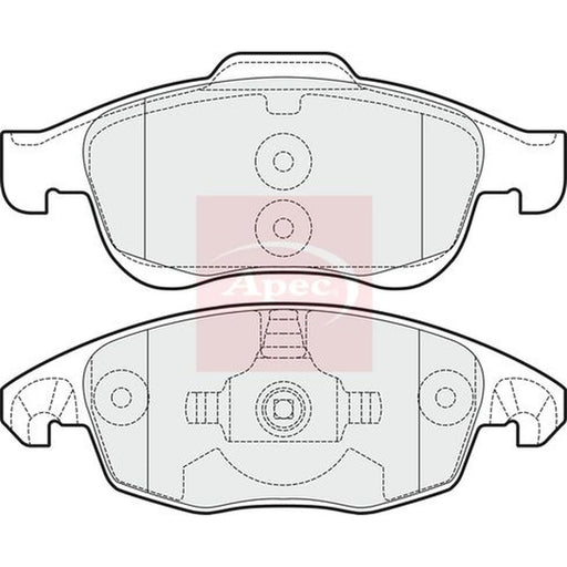 Apec Front Brake Pad Set PAD1525