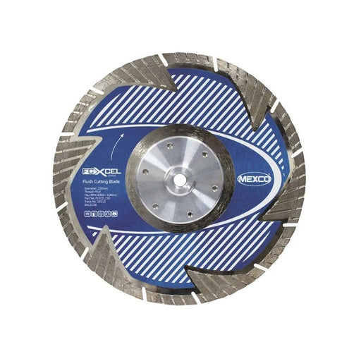 MEXCO FCXCEL Grade Flush Cut Diamond Blade 230 x 22mm - FCXCEL23022
