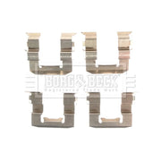 Borg & Beck Brake Pad Accessory Fitting Kit Front BBK1797