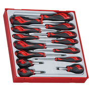Teng Tools Screwdriver Set Mixed TT2 14 Pieces