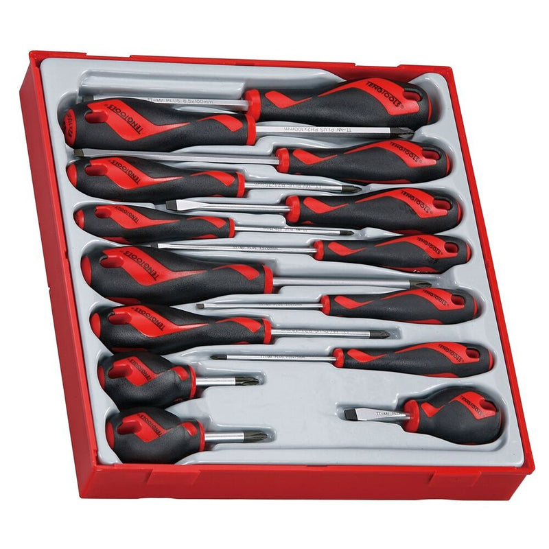 Teng Tools Screwdriver Set Mixed TT2 14 Pieces