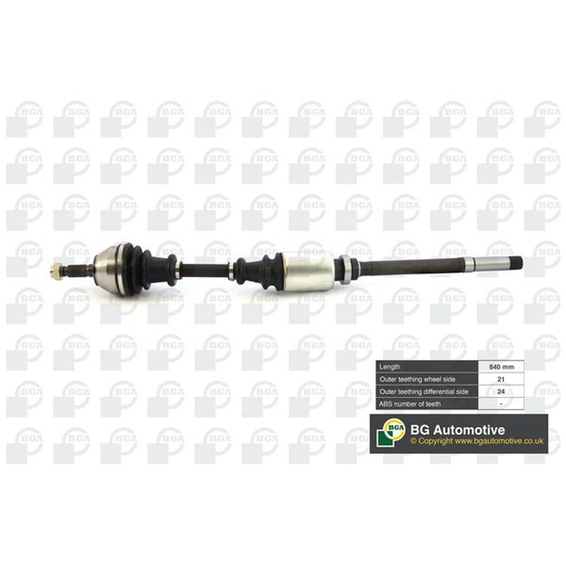 BGA CV Drive Shaft Driveshaft Front Right DS6701R