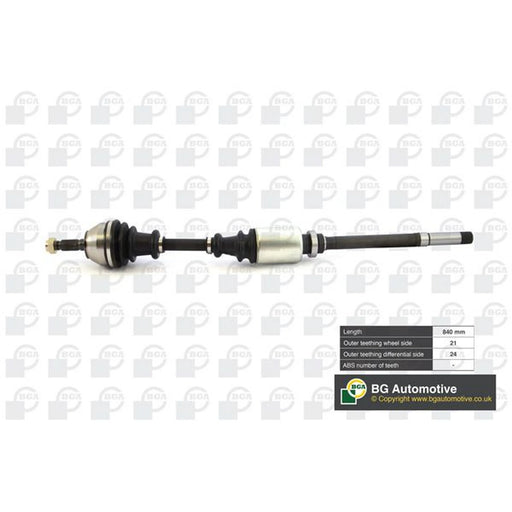 BGA CV Drive Shaft Driveshaft Front Right DS6701R