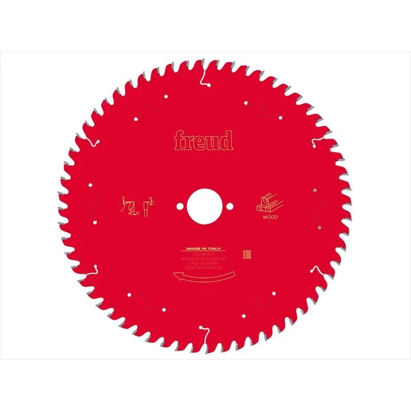 Freud Wood Table Saw Blade 250 x 30 x 2.8/1.8mm x 60T - F03FS09776