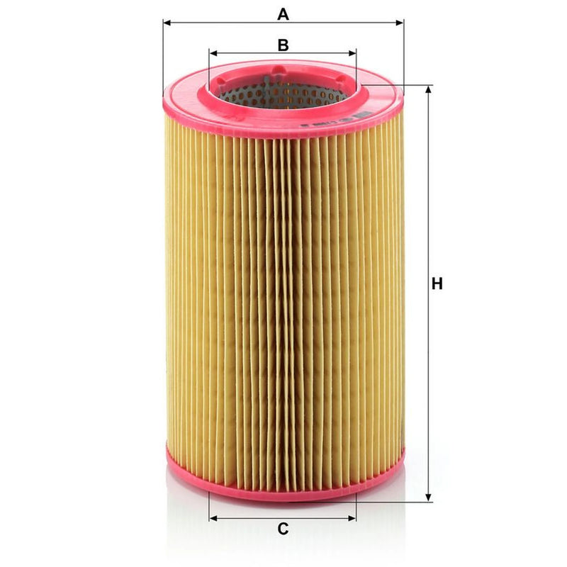 MANN-FILTER Engine Air Filter C 1596