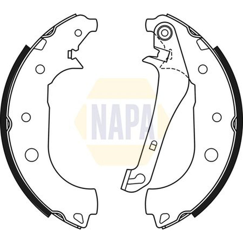 NAPA Brake Shoe Set Axle Kit NBS1088