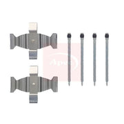 Apec Brake Pad Accessory Fitting Kit Front KIT1316