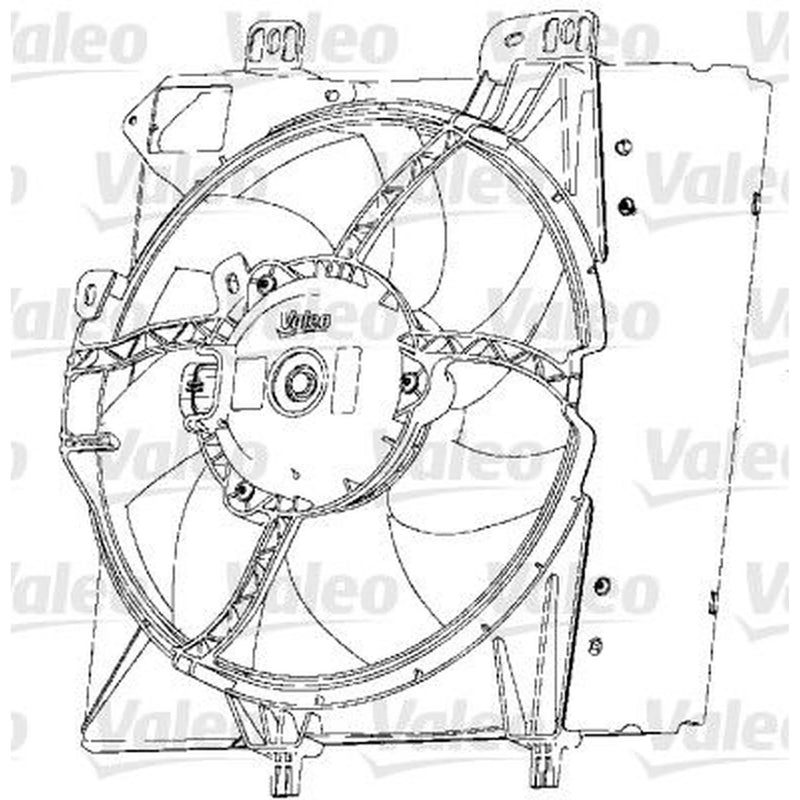 Valeo Engine Cooling Fan 696238