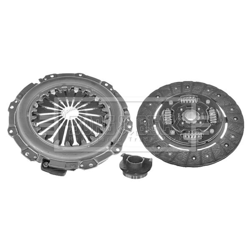 Borg & Beck Clutch Kit Set 3pc 215mm HK7808
