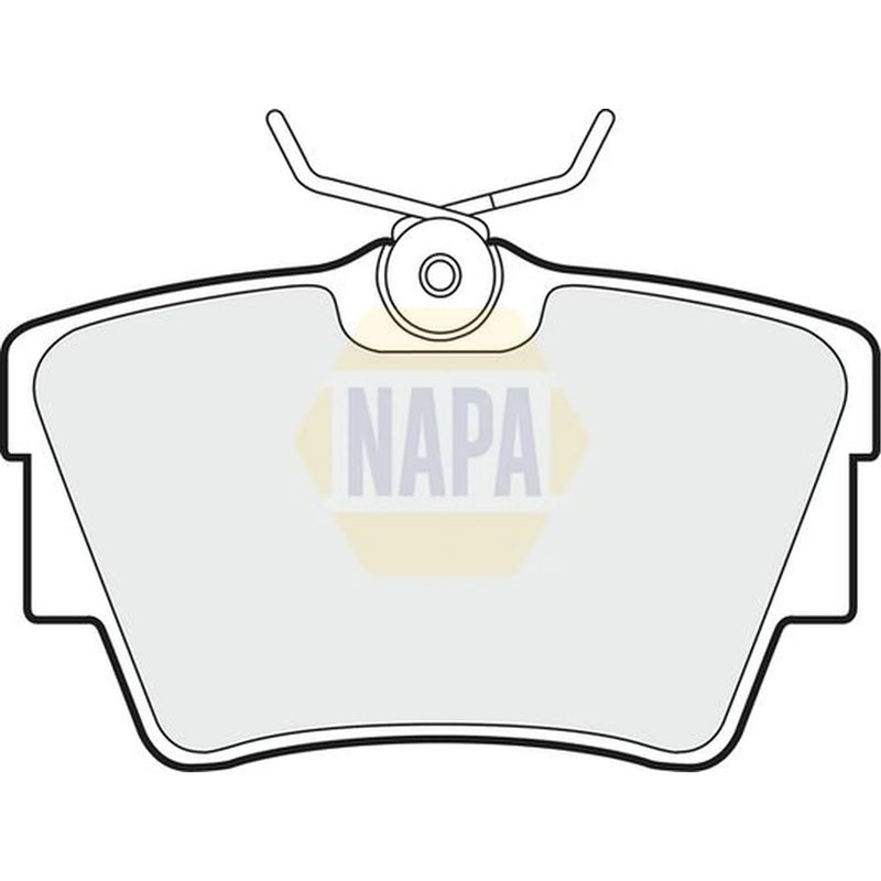 NAPA Rear Brake Pad Set NBP1394