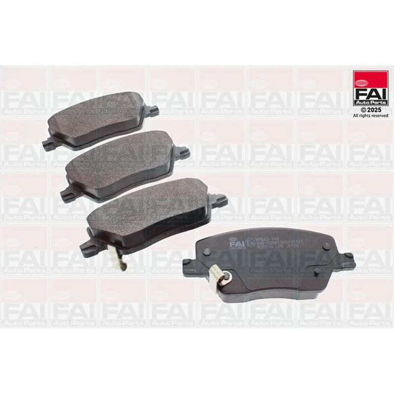 FAI Front Brake Pad Set BP643