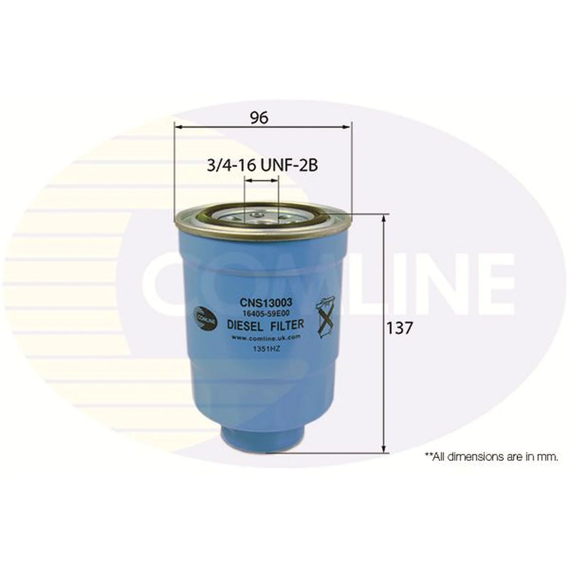 Comline Fuel Filter Element CNS13003