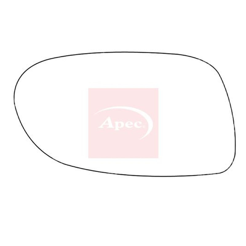 Apec Exterior Wing Mirror Glass Right AMS2698