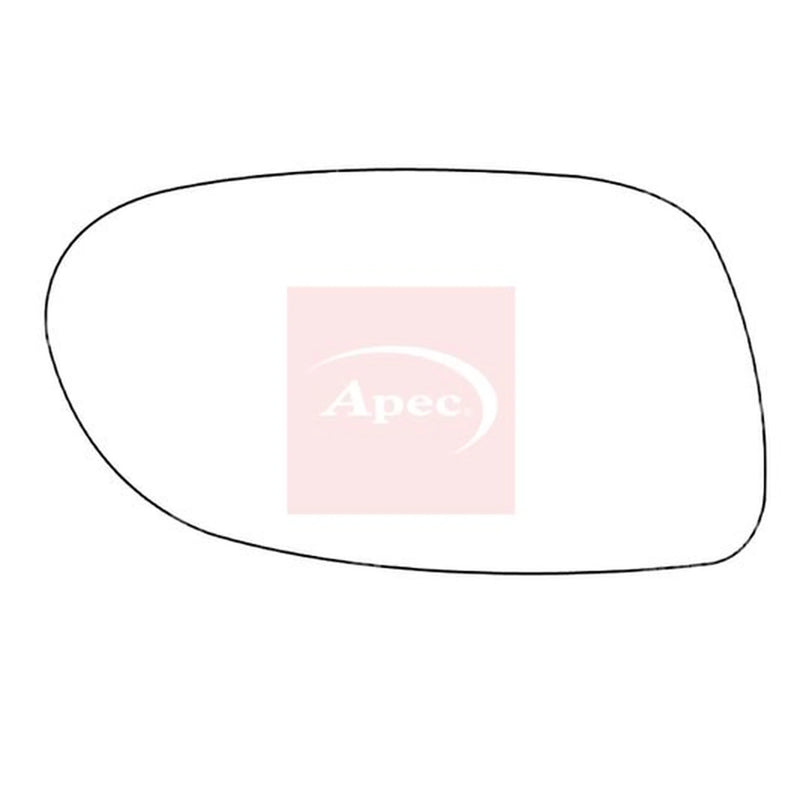 Apec Exterior Wing Mirror Glass Right AMS2698