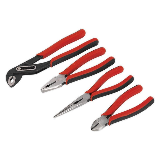 Sealey Pliers Set 4pc AK8579 Sealey  - Town Parts