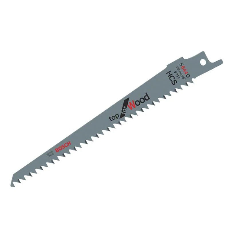 Bosch Powertool Accessories S 644 D Top for Wood Reciprocating Saw Blade 150mm 6
