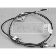 Borg & Beck Handbrake Cable Right Rear BKB3081