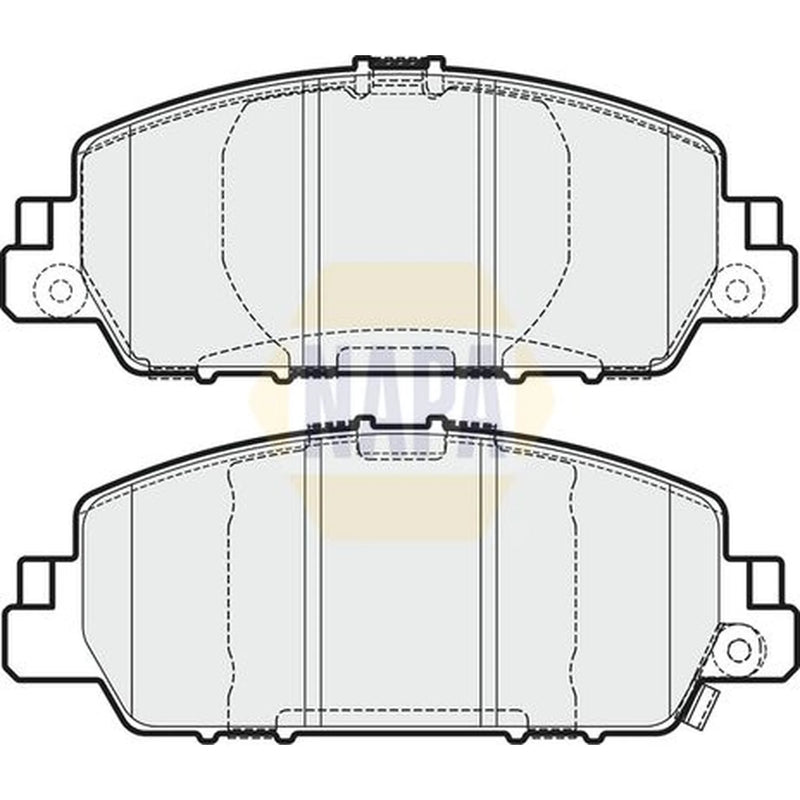 NAPA Front Brake Pad Set NBP1776