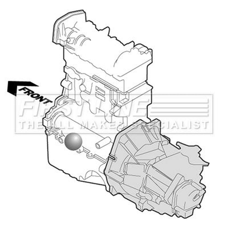 First Line Engine Mount Mounting FEM4407