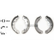 Textar Brake Shoe Set Axle Kit 91079800
