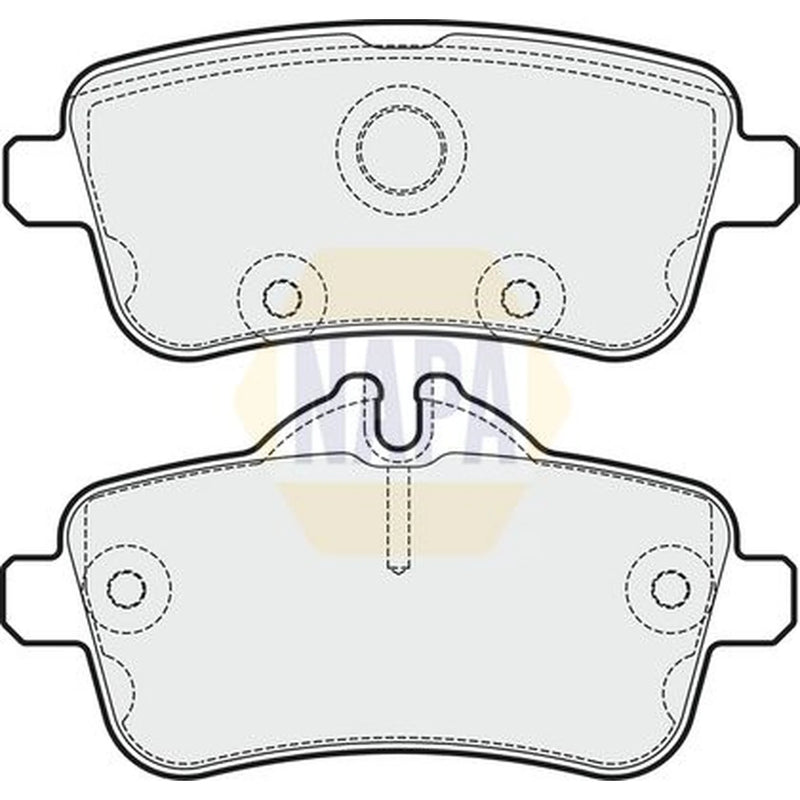 NAPA Rear Brake Pad Set NBP1519