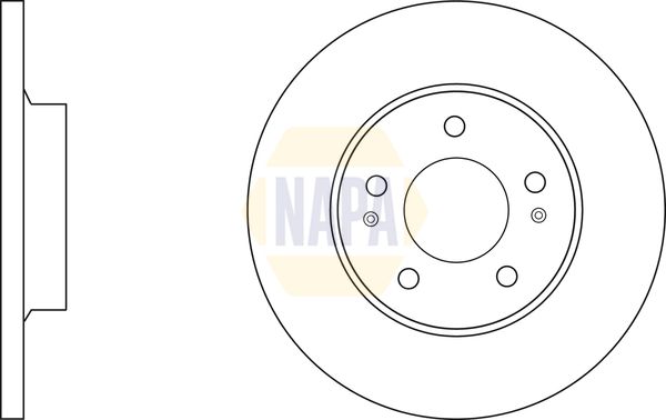 NAPA Front Vented & Rear Vented Brake Discs & Pads