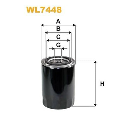 WIX Engine Oil Filter WL7448
