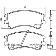 Mintex Front Brake Pad Set MDB2308