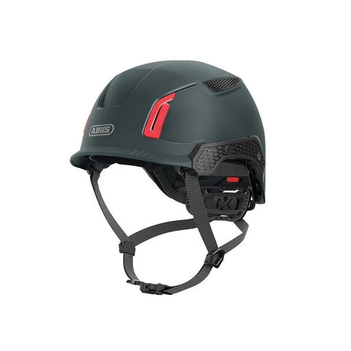 ABUS Mechanical SPECTOR Vented Safety Helmet TITAN Black - 10099773-01