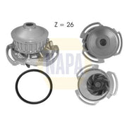 NAPA Engine Cooling Water Pump NWP1009