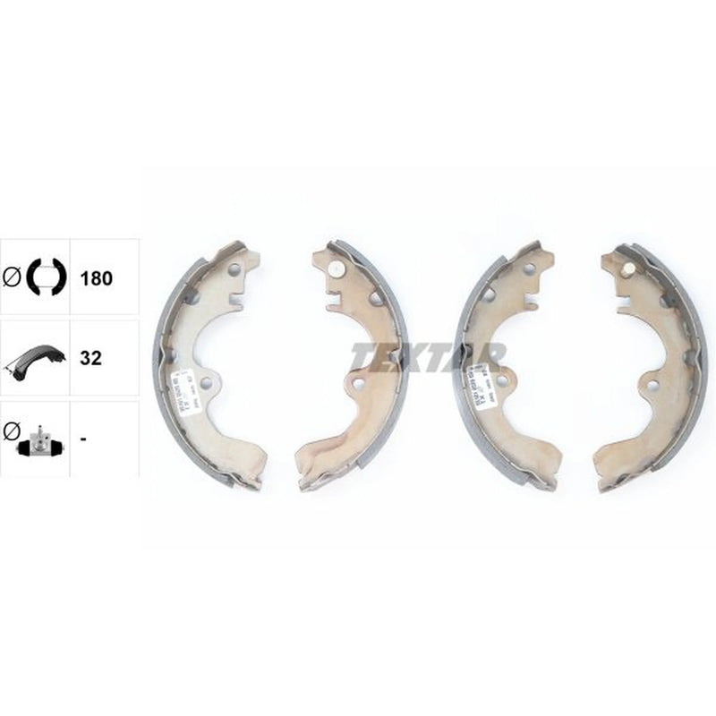 Textar Brake Shoe Set Axle Kit 91052000