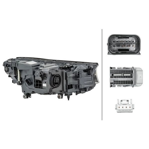 Hella Headlight Headlamp LED Left 1LX 354 854-031