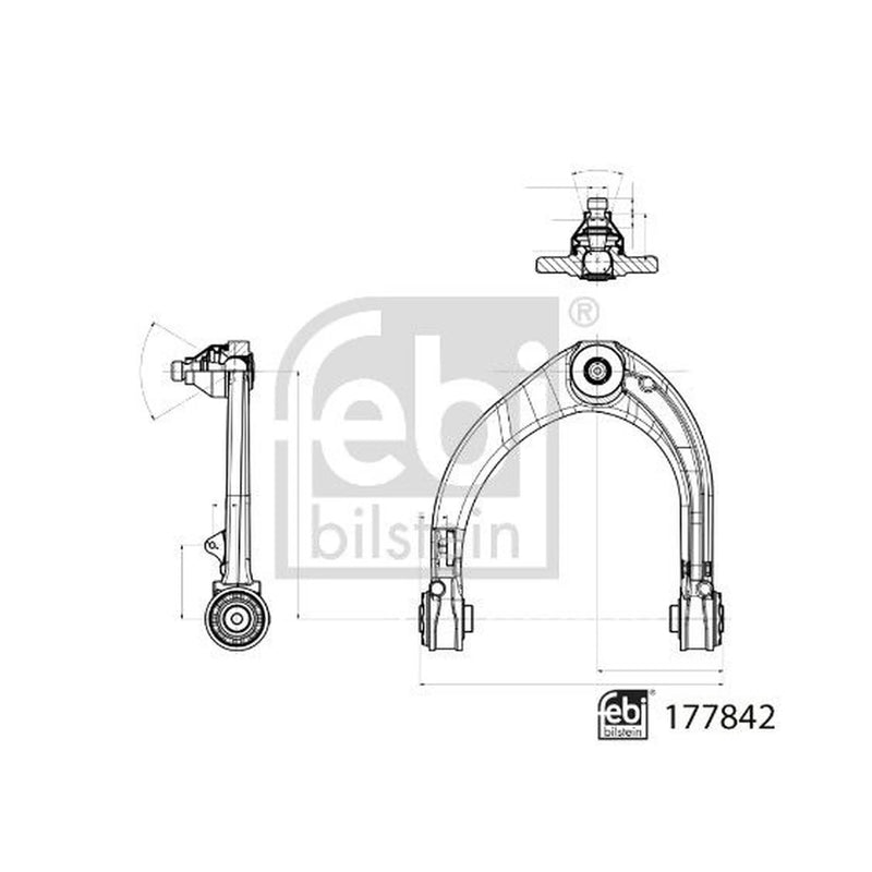 Febi Control/Trailing Arm Upper 177842