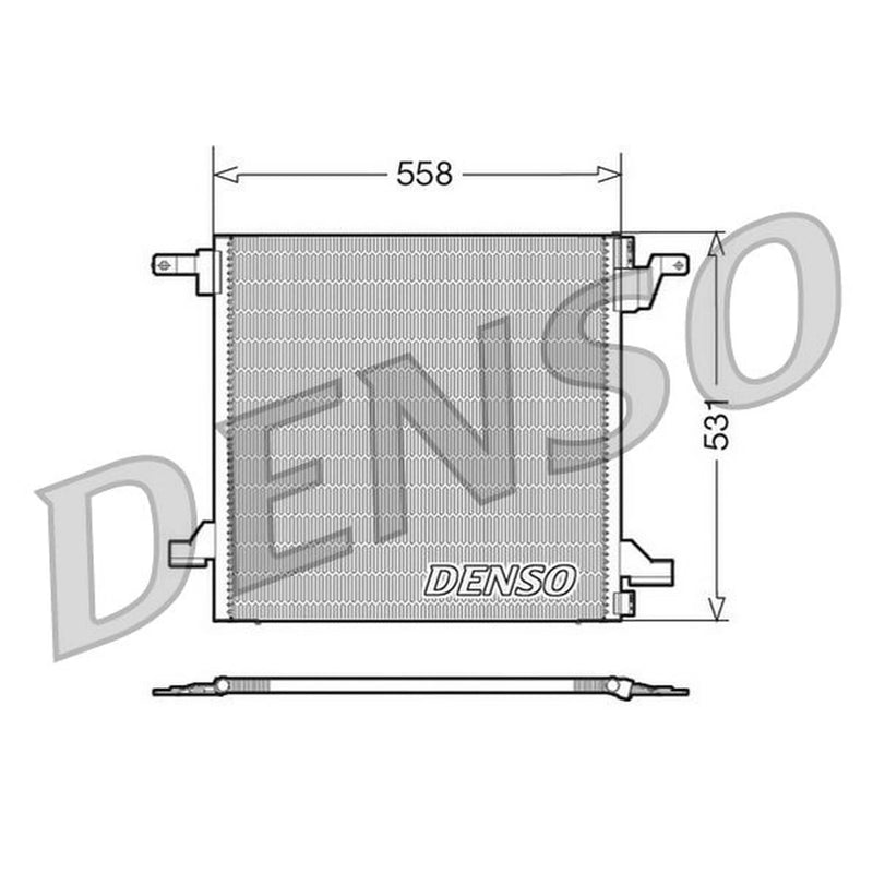 Denso Air Conditioning Condenser DCN17022