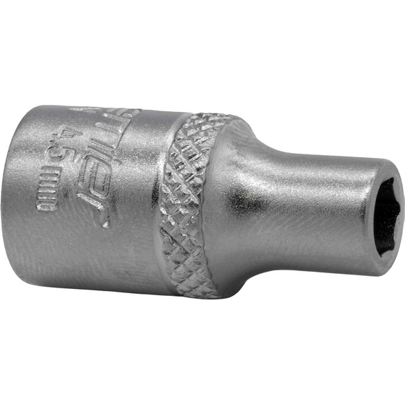 Sealey 1/4"Dr Socket 4.5mm (Micro Satin Finish)
