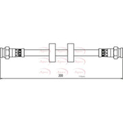 Apec Brake Hydraulic Hose Line Rear HOS3969