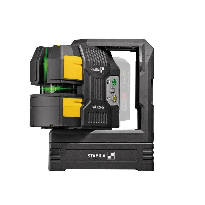 Stabila LAX 500 G Cross Line plus Plumb Point Laser 12V Bare Unit - 19983