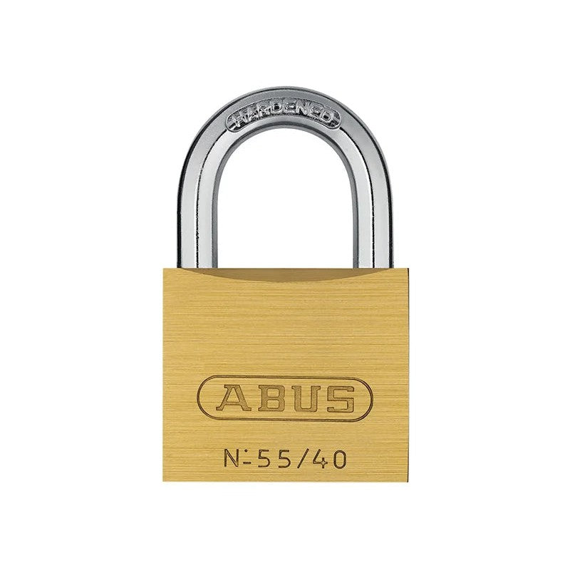 ABUS Mechanical 55/40mm Brass Padlock Keyed Alike 5401 - 10002868-01