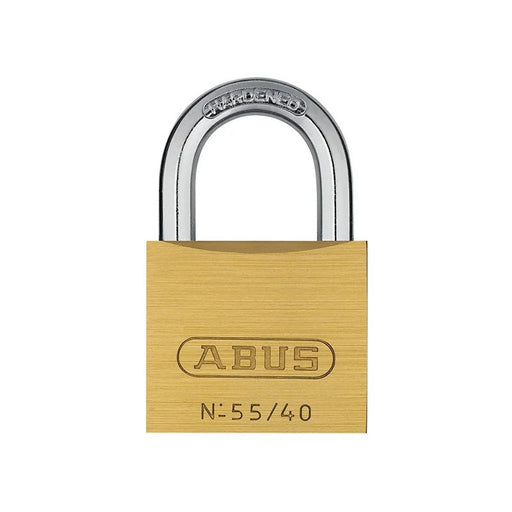 ABUS Mechanical 55/40mm Brass Padlock Keyed Alike 5401 - 10002868-01