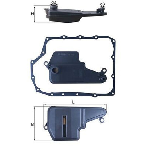Mahle Automatic Transmission Hydraulic Filter HX 193D