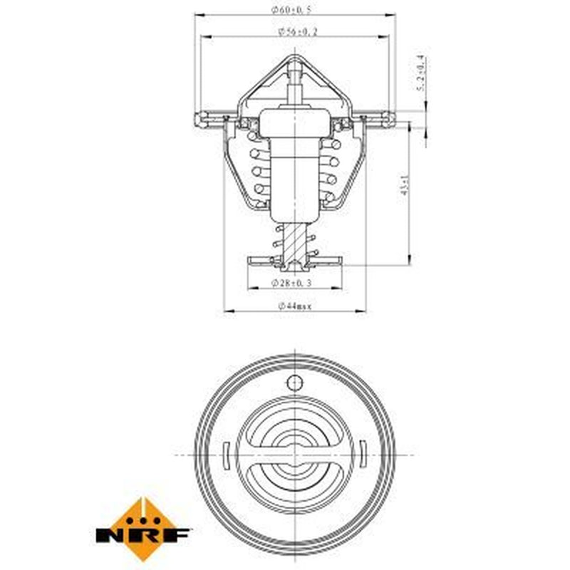 NRF Thermostat,Coolant 725088