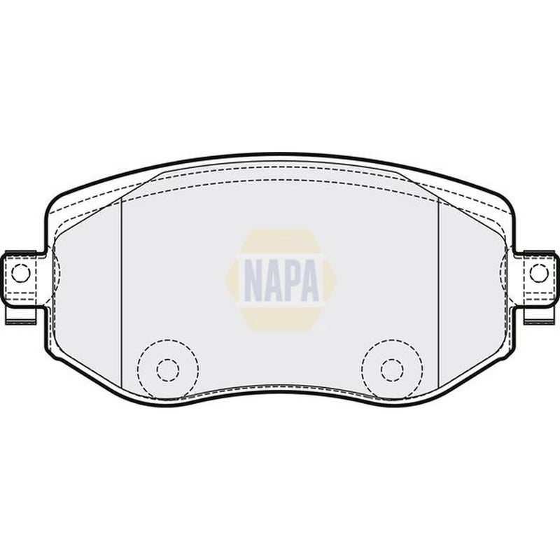 NAPA Front Brake Pad Set NBP1413