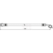 Apec Brake Hydraulic Hose Line Rear Left HOS3924