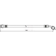 Apec Brake Hydraulic Hose Line Rear Left HOS3924