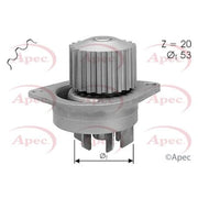 Apec Engine Cooling Water Pump AWP1131
