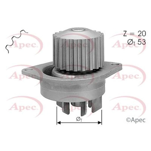 Apec Engine Cooling Water Pump AWP1131